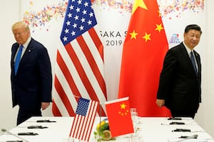 U.S. President Donald Trump attends a bilateral meeting with China's President Xi Jinping during the G20 leaders summit in Osaka, Japan, June 29, 2019.